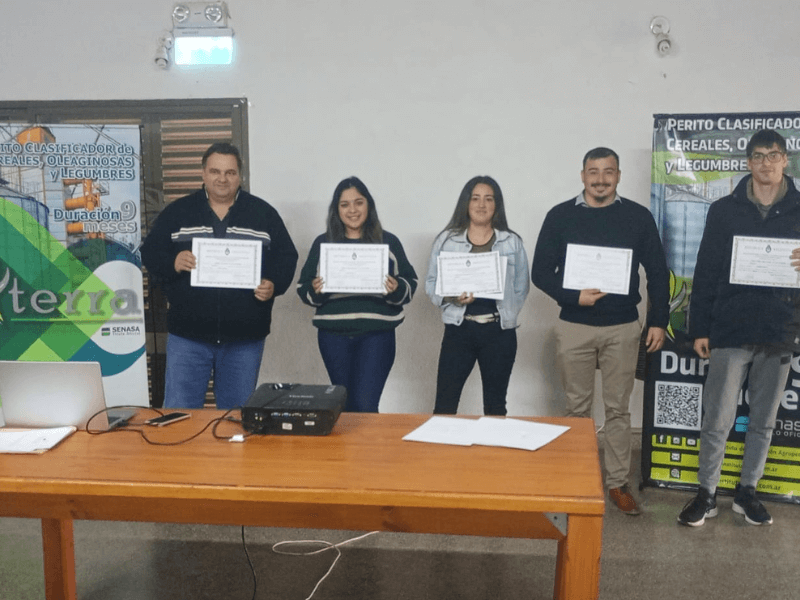 Nuevos Peritos Clasificadores de Granos