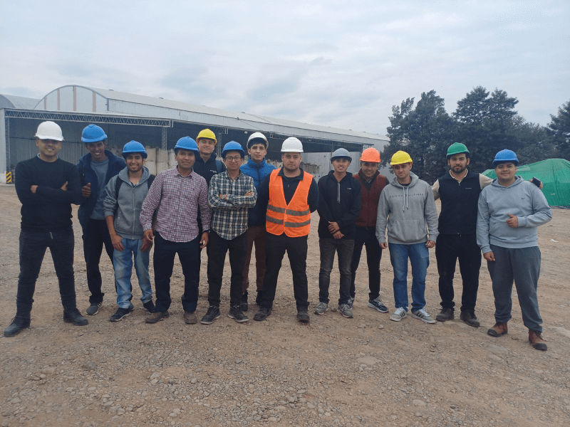 Alumnos de Perito