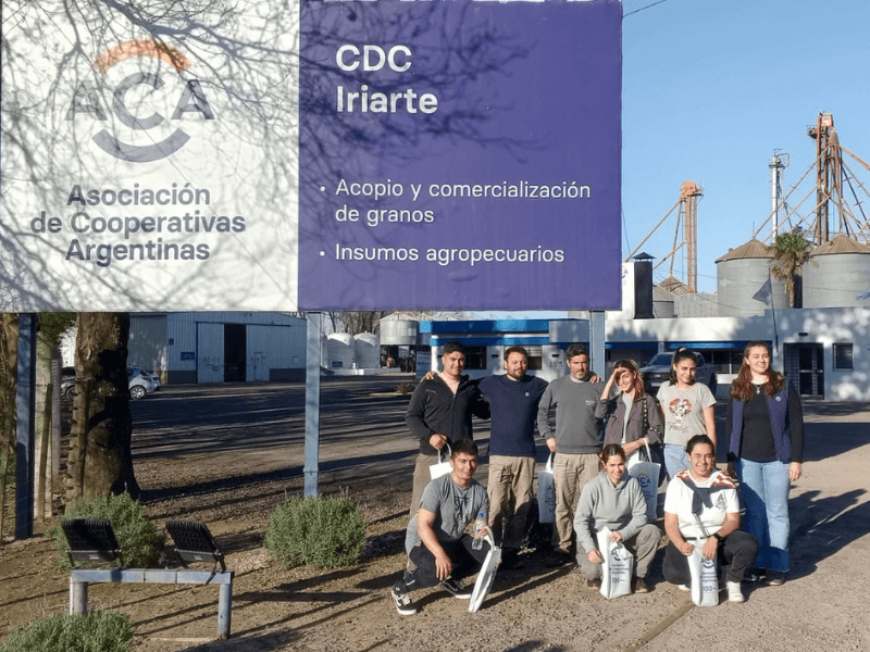 Alumnos de Perito Clasificador de granos de Buenos Aires
