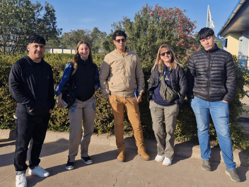 Visita a Planta de Acopio por alumnos de Perito Clasificador de granos