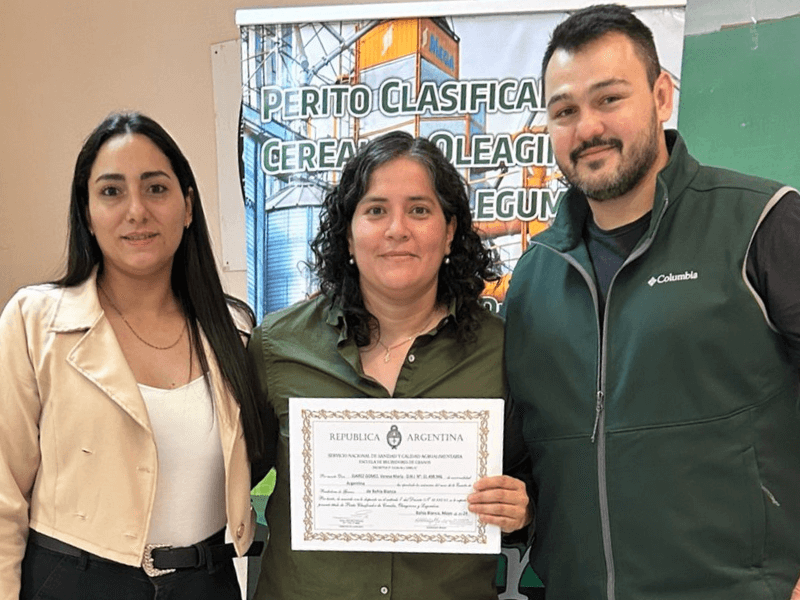Perito clasificadores de Granos